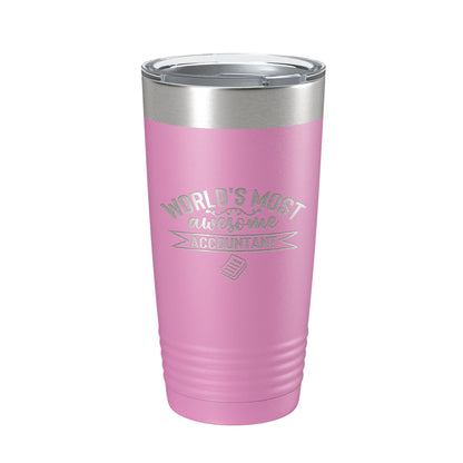 World's Most Awesome Accountant Tumbler Travel Mug Insulated Laser Engraved CPA Gift 1040 Funny Coffee Cup 20 oz-14