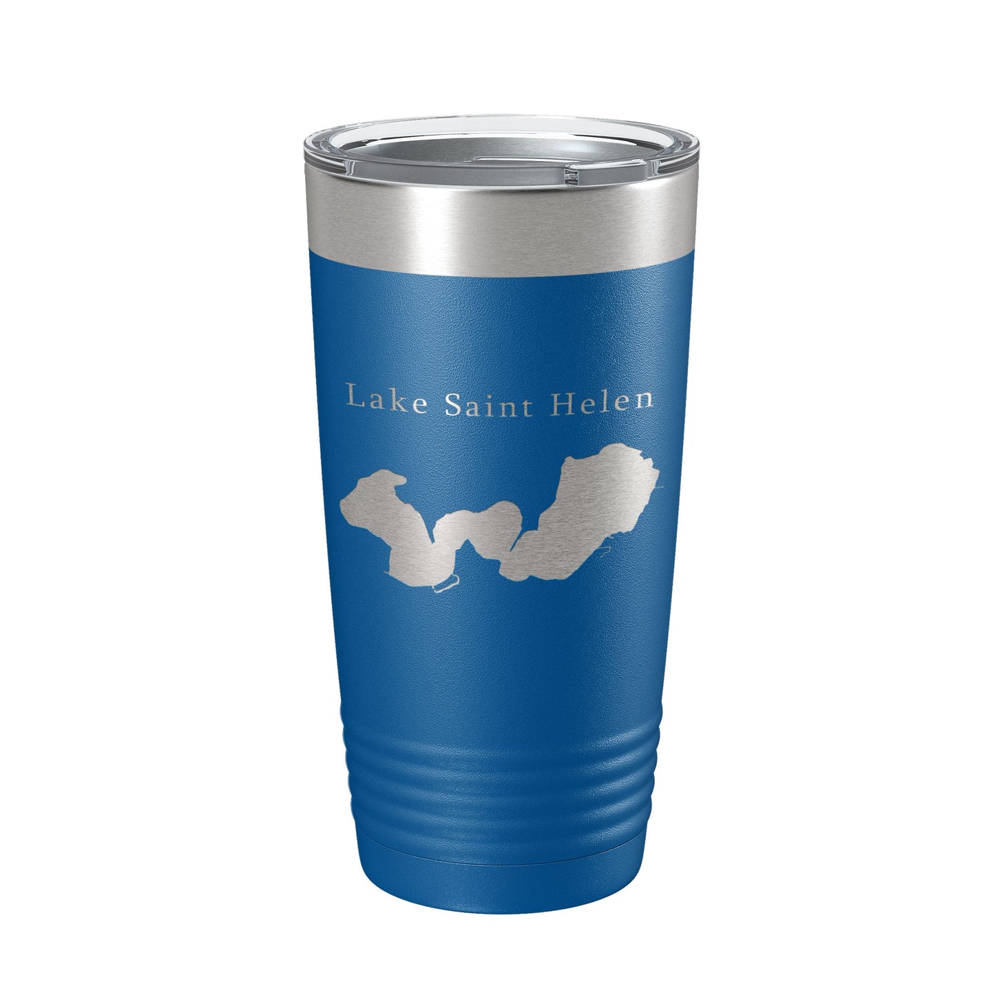 Lake Saint Helen Map Tumbler Travel Mug Insulated Laser Engraved Coffee Cup Michigan 20 oz-6
