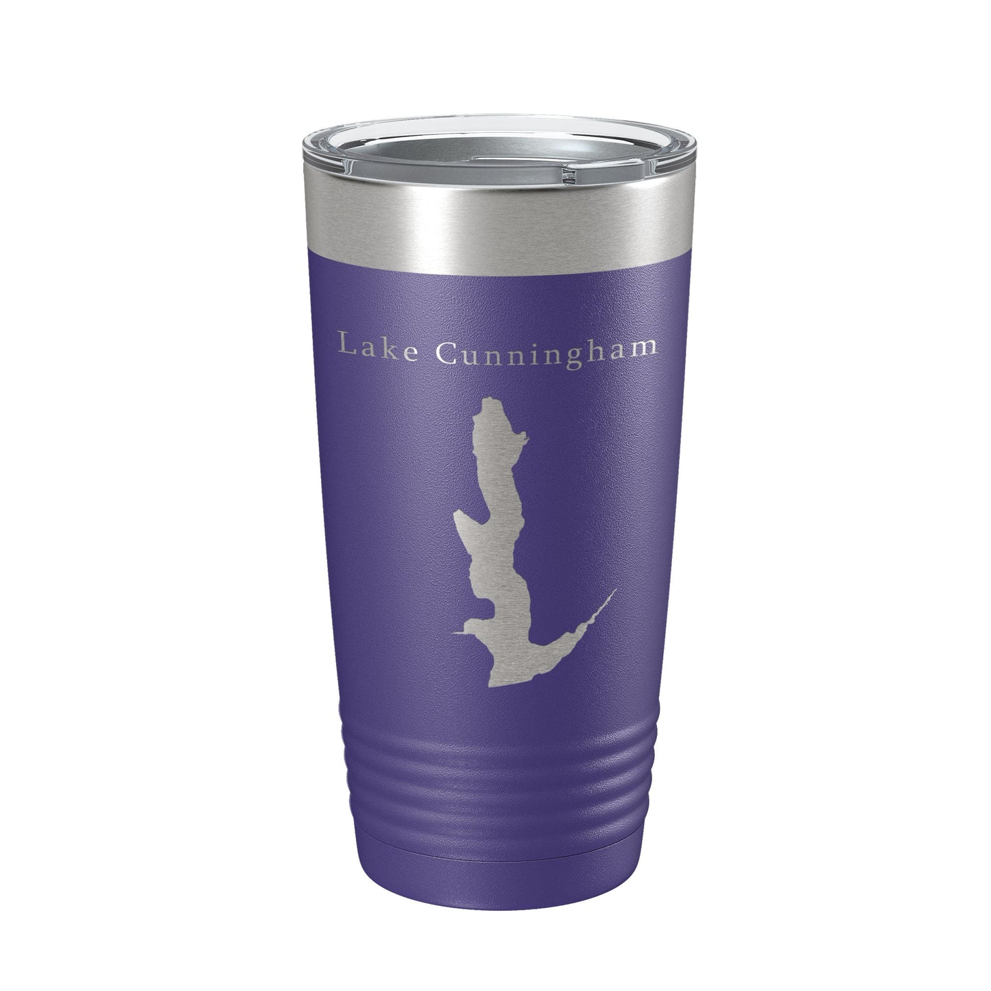 Lake Glenn Cunningham Map Tumbler Travel Mug Insulated Laser Engraved Coffee Cup Nebraska 20 oz-15