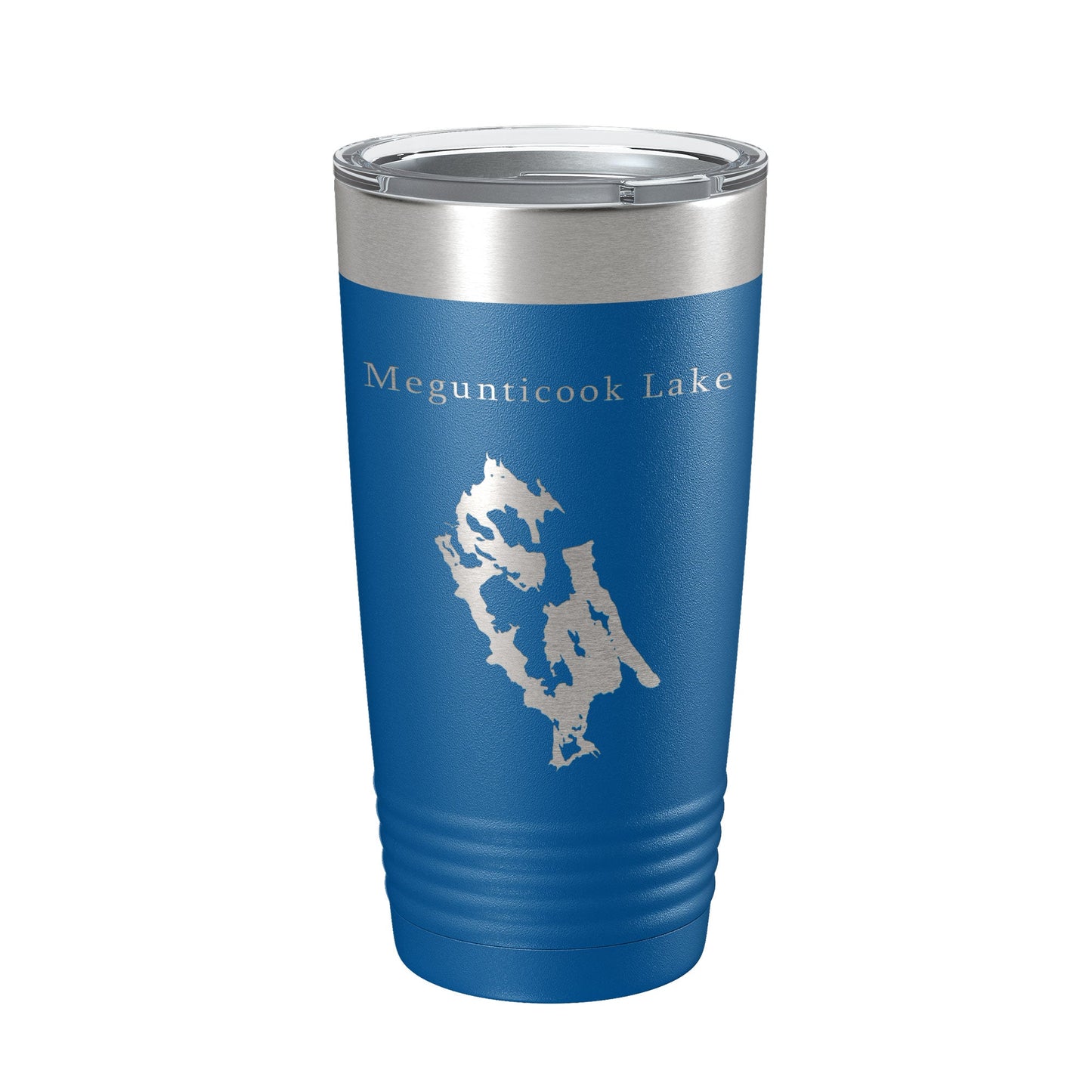 Megunticook Lake Map Tumbler Travel Mug Insulated Laser Engraved Coffee Cup Maine 20 oz-6