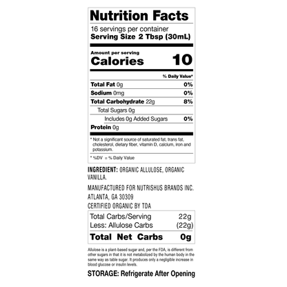 OG2 RX SYRUP VANILLA (6x16.00)-1