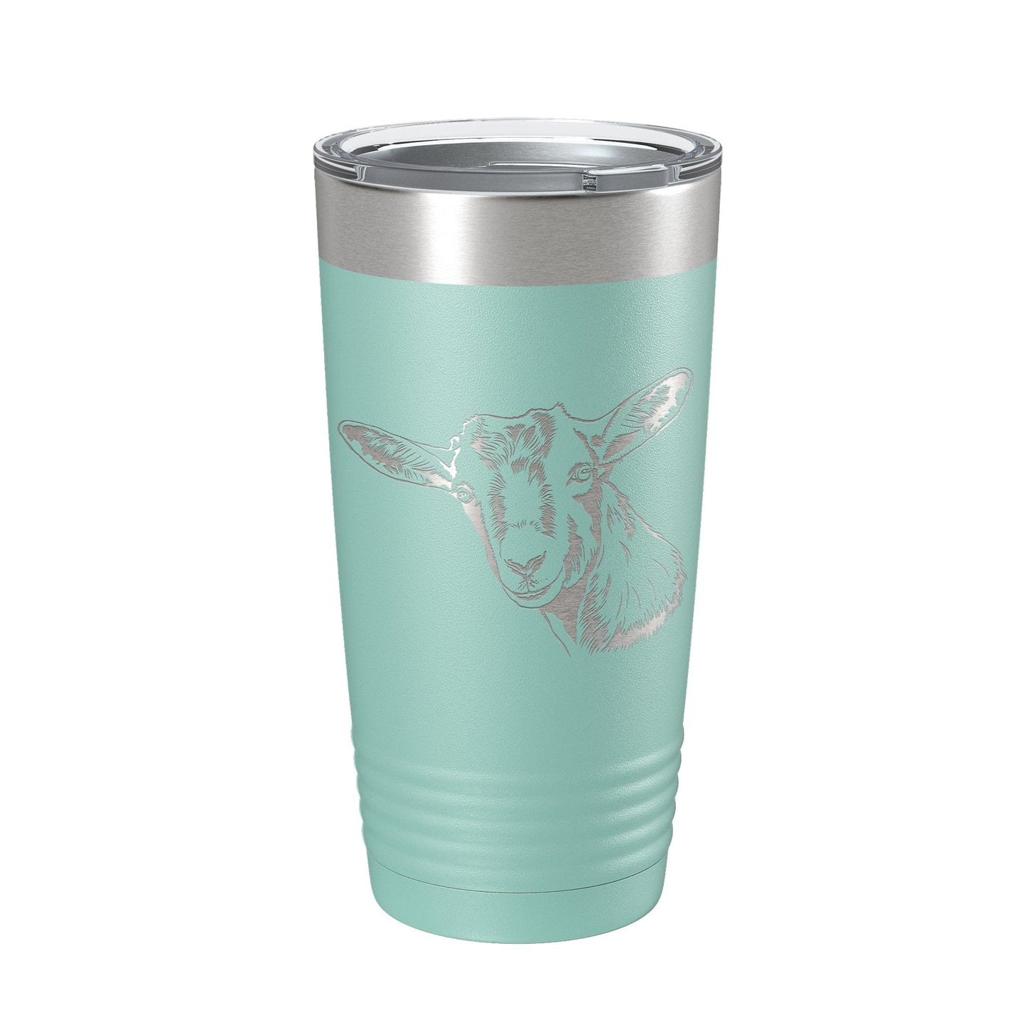 Goat Face Tumbler Goat Farmer Travel Mug Insulated Laser Engraved Coffee Cup Gift 4H 20 oz-12