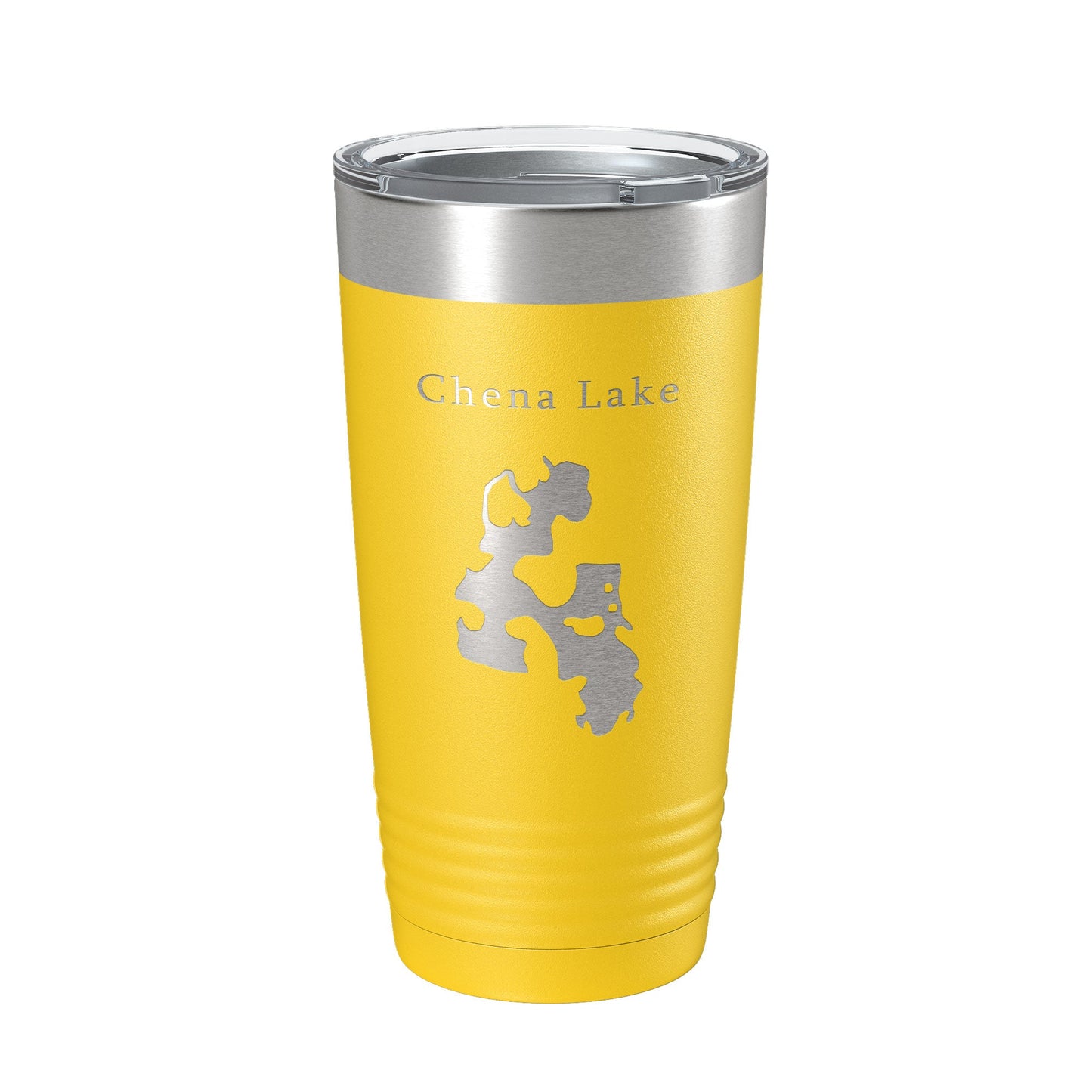 Chena Lake Map Tumbler Travel Mug Insulated Laser Engraved Coffee Cup Alaska 20 oz-19