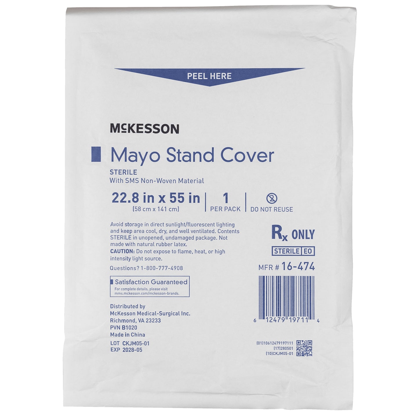 Mayo Stand Cover 22.8 X 55.5 Inch