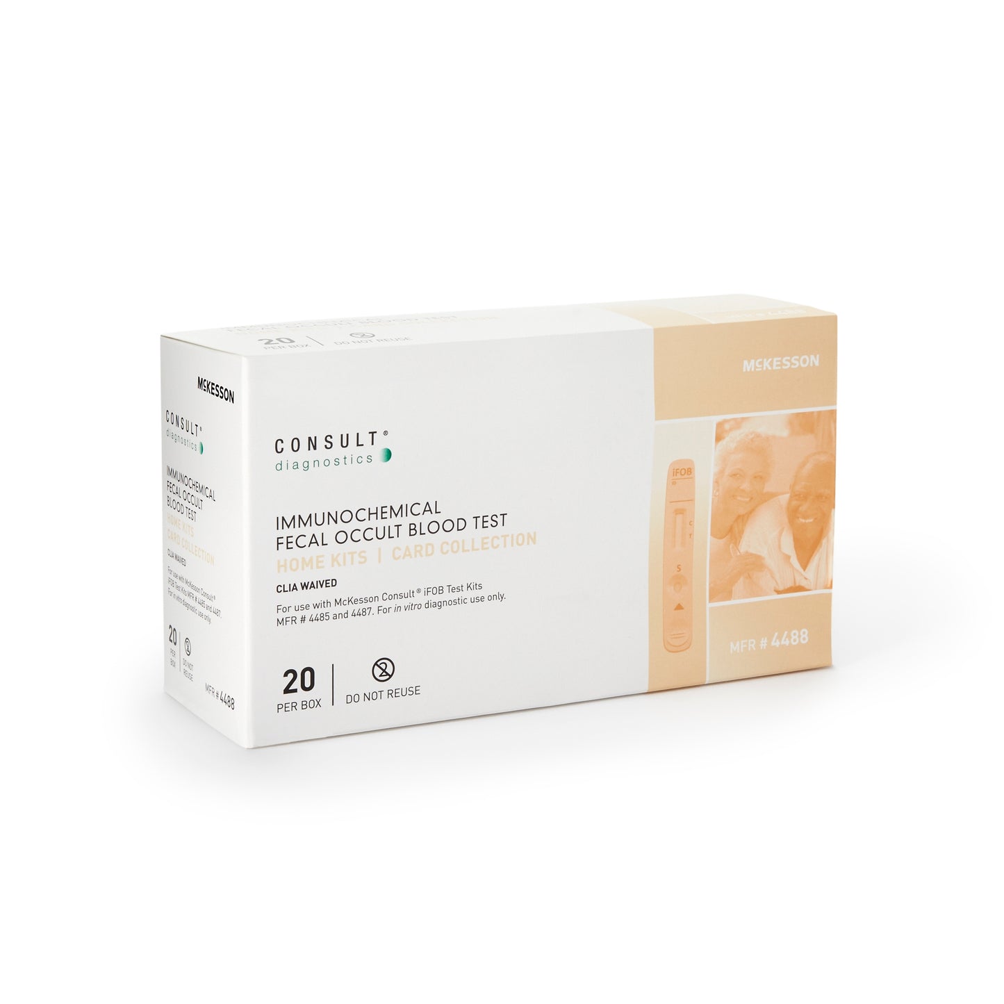 Stool Collection Kit Consult™ Mailing Envelopes Containing 1 Sampler Slide, 2 Collection Tissues, 2 Applicator Sticks, and 1 Patient Instructions Consult™ iFOBT Tests MFR #'s 4485, 4486, and 4487