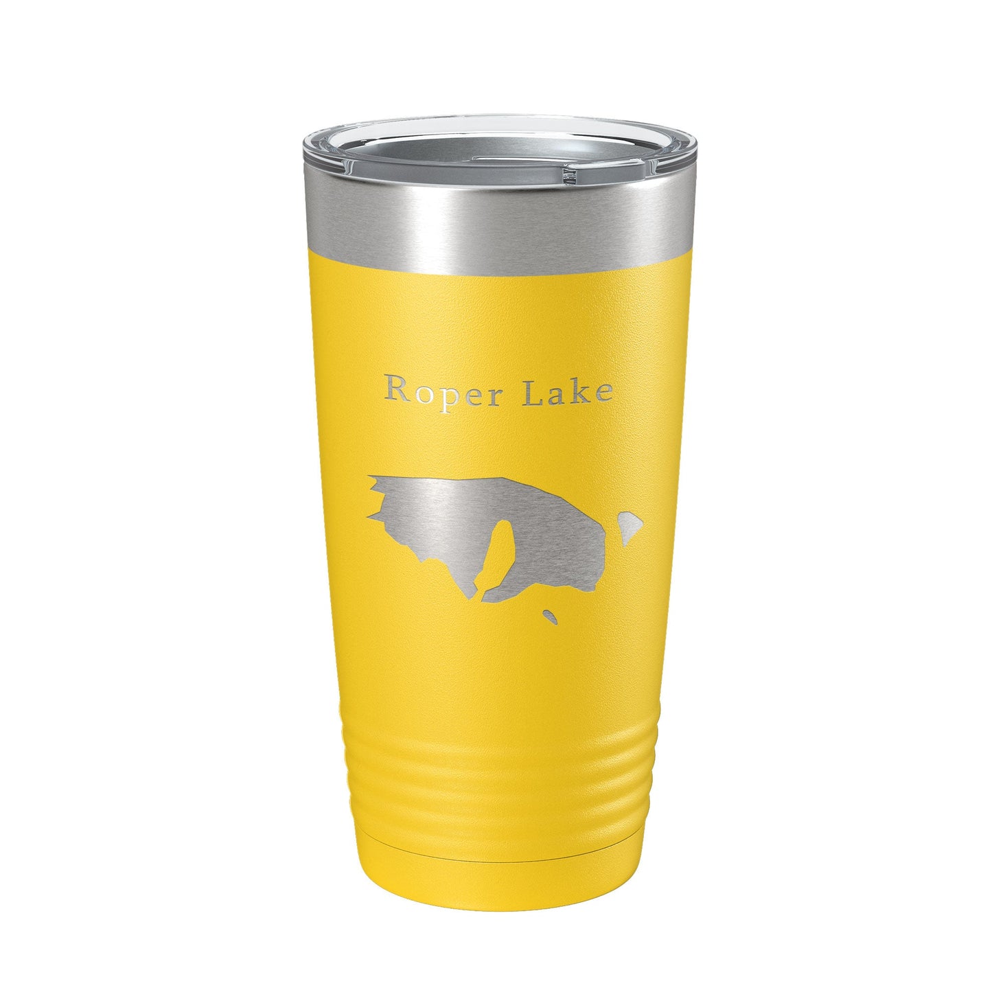 Roper Lake Map Tumbler Travel Mug Insulated Laser Engraved Coffee Cup Arizona 20 oz-19