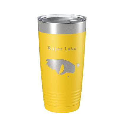 Roper Lake Map Tumbler Travel Mug Insulated Laser Engraved Coffee Cup Arizona 20 oz-19
