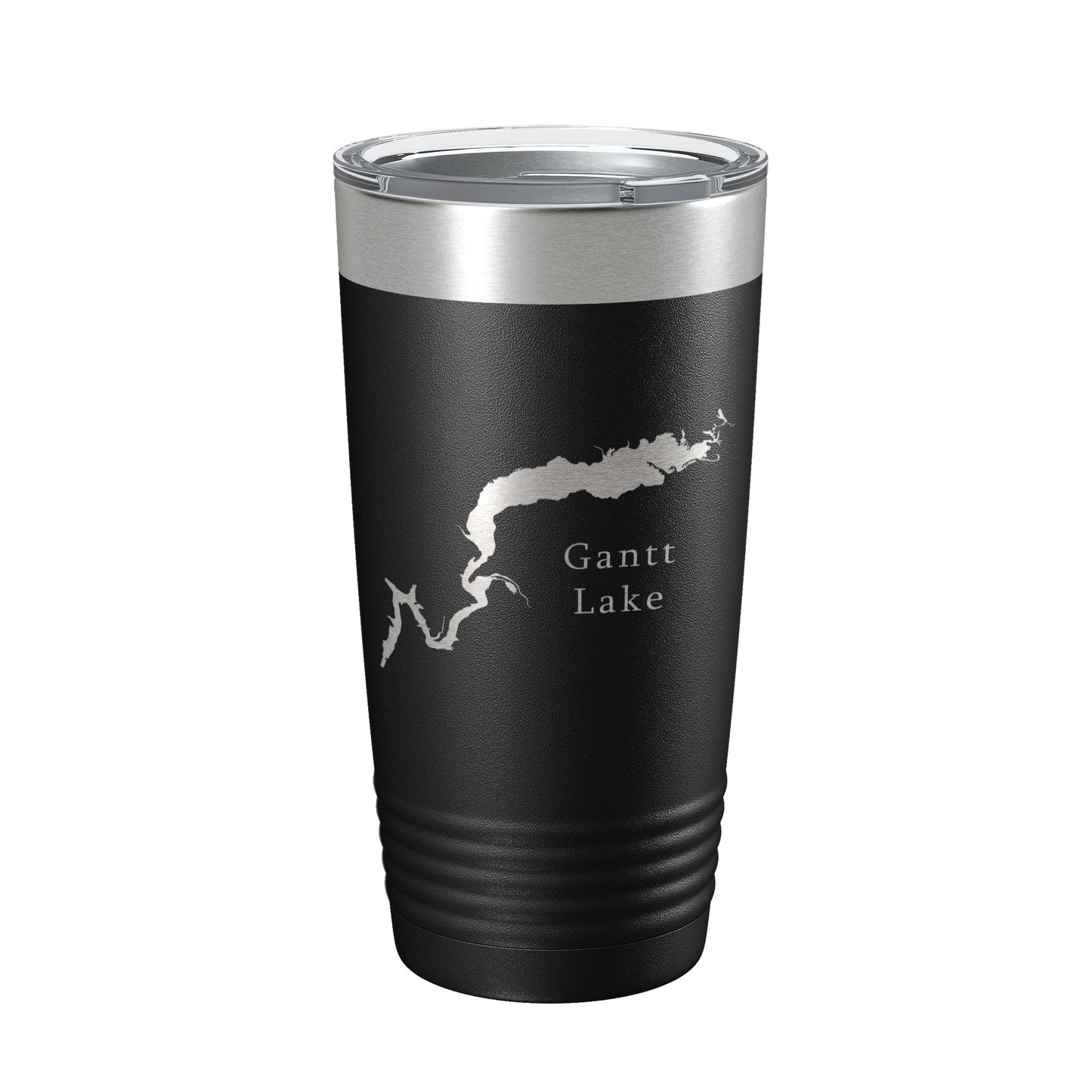 Gantt Lake Map Tumbler Travel Mug Insulated Laser Engraved Coffee Cup Alabama 20 oz-5