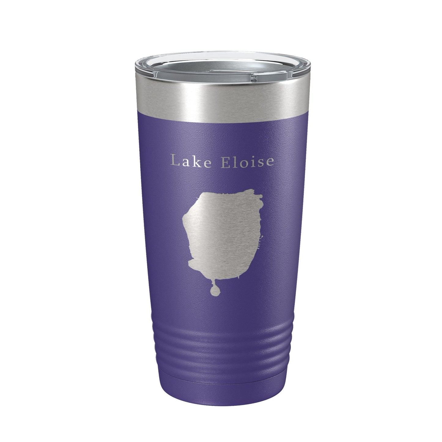 Lake Eloise Map Tumbler Travel Mug Insulated Laser Engraved Coffee Cup Florida 20 oz-15