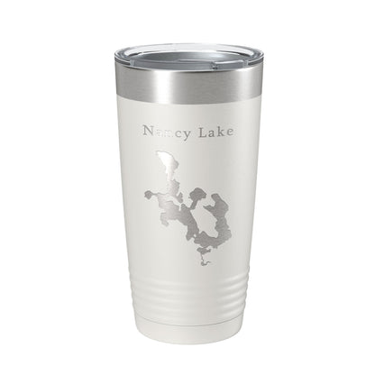 Nancy Lake Map Tumbler Travel Mug Insulated Laser Engraved Coffee Cup Alaska 20 oz-7
