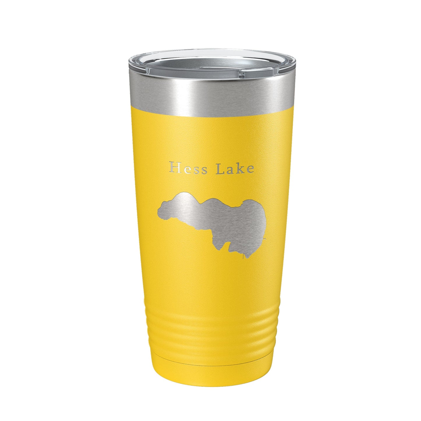 Hess Lake Map Tumbler Travel Mug Insulated Laser Engraved Coffee Cup Michigan 20 oz-4