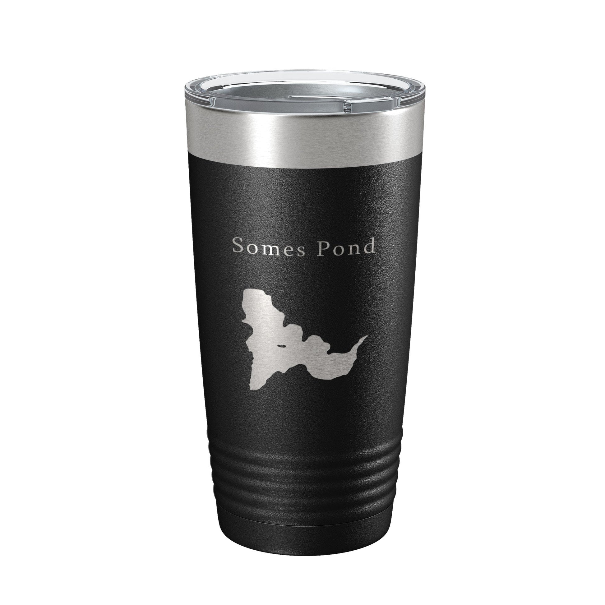 Somes Pond Tumbler Lake Map Travel Mug Insulated Laser Engraved Coffee Cup Acadia Maine 20 oz-5
