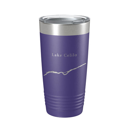 Lake Celilo Map Tumbler Travel Mug Insulated Laser Engraved Coffee Cup Oregon Washington 20 oz-15