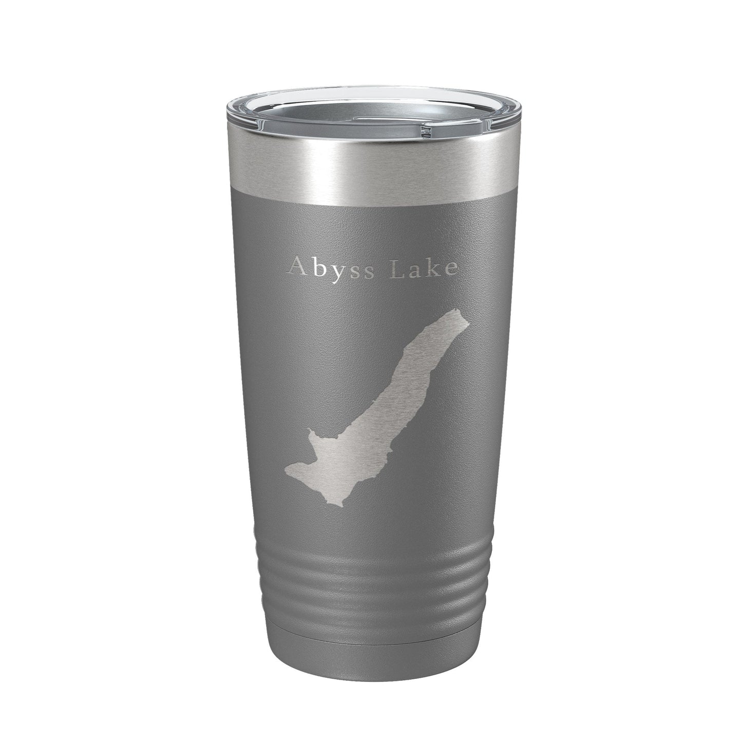 Abyss Lake Map Tumbler Travel Mug Insulated Laser Engraved Coffee Cup Alaska 20 oz-16