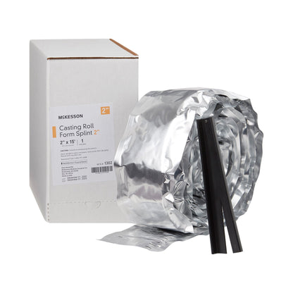Padded Splint Roll McKesson 2 Inch X 15 Foot Fiberglass White