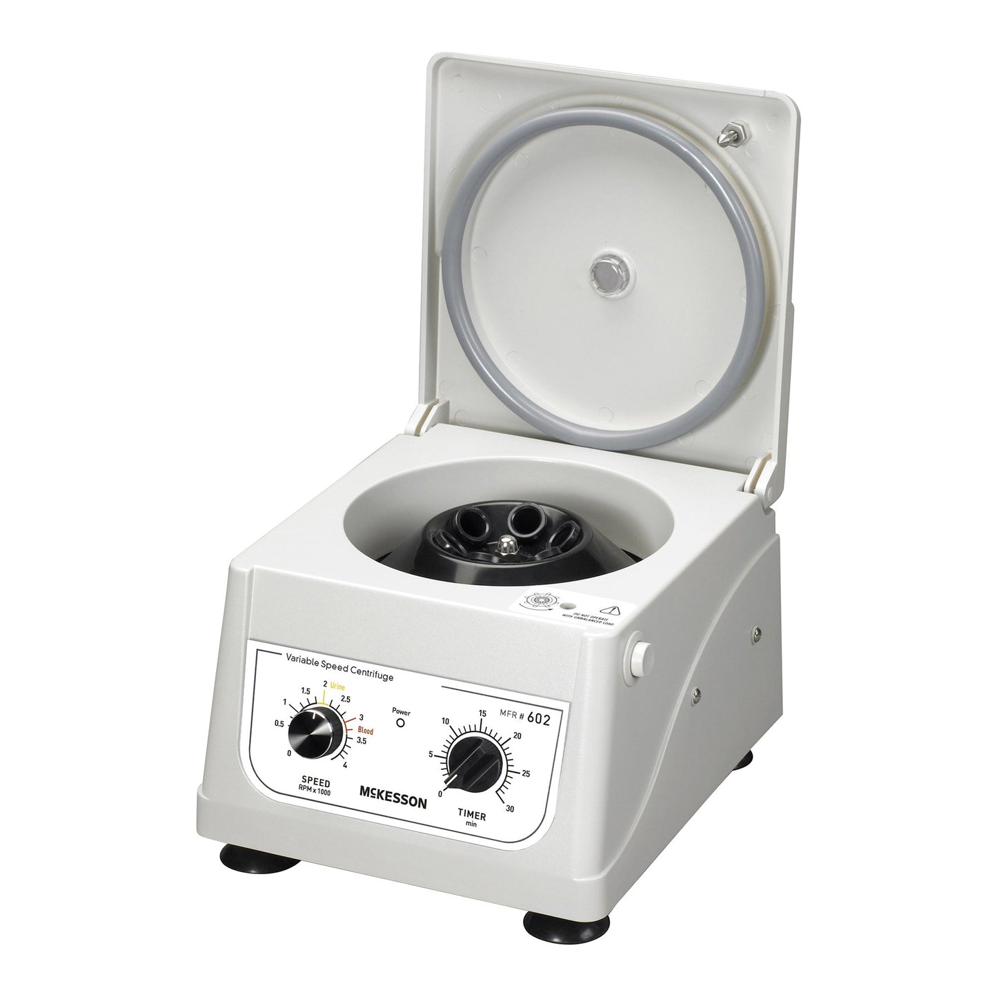 Centrifuge McKesson 6 Place Fixed Angle Rotor Variable Speed up to 4,000 RPM