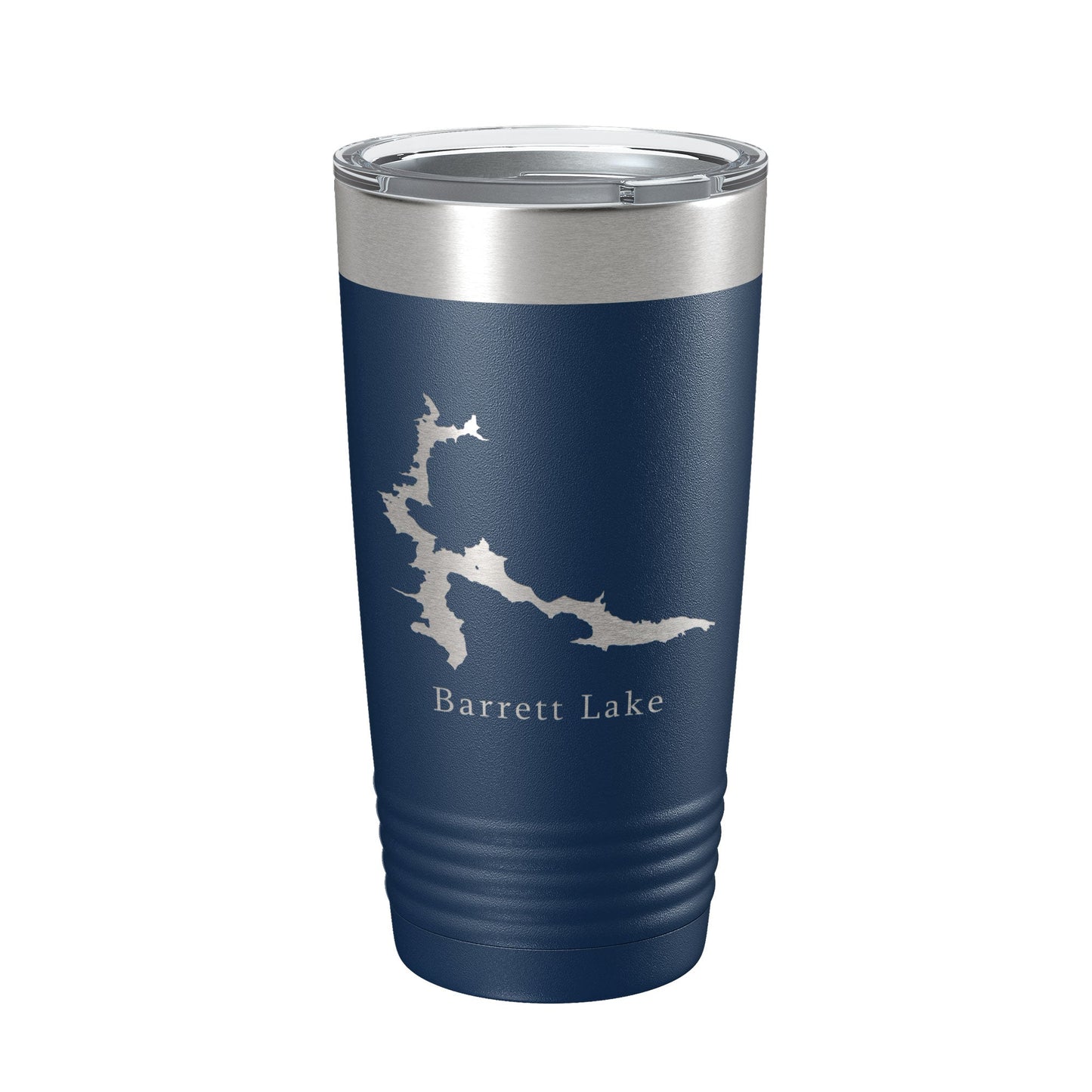 Barrett Lake Map Tumbler Travel Mug Insulated Laser Engraved Coffee Cup California 20 oz-2