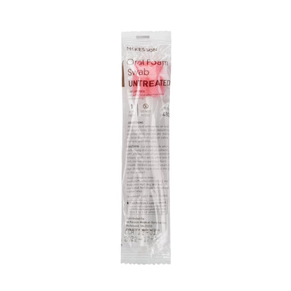 Oral Swab McKesson Untreated Foam Tip 1 per Pack