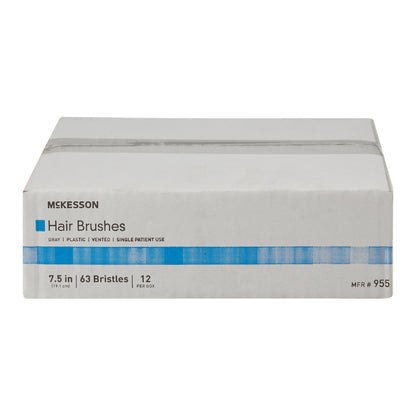 Hairbrush McKesson Plastic Bristles 7.7 Inch