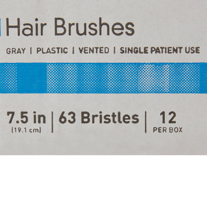 Hairbrush McKesson Plastic Bristles 7.7 Inch