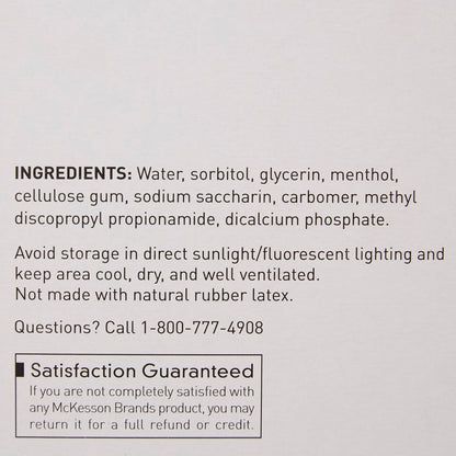 Oral Swab McKesson Dentifrice Foam Tip 1 per Pack