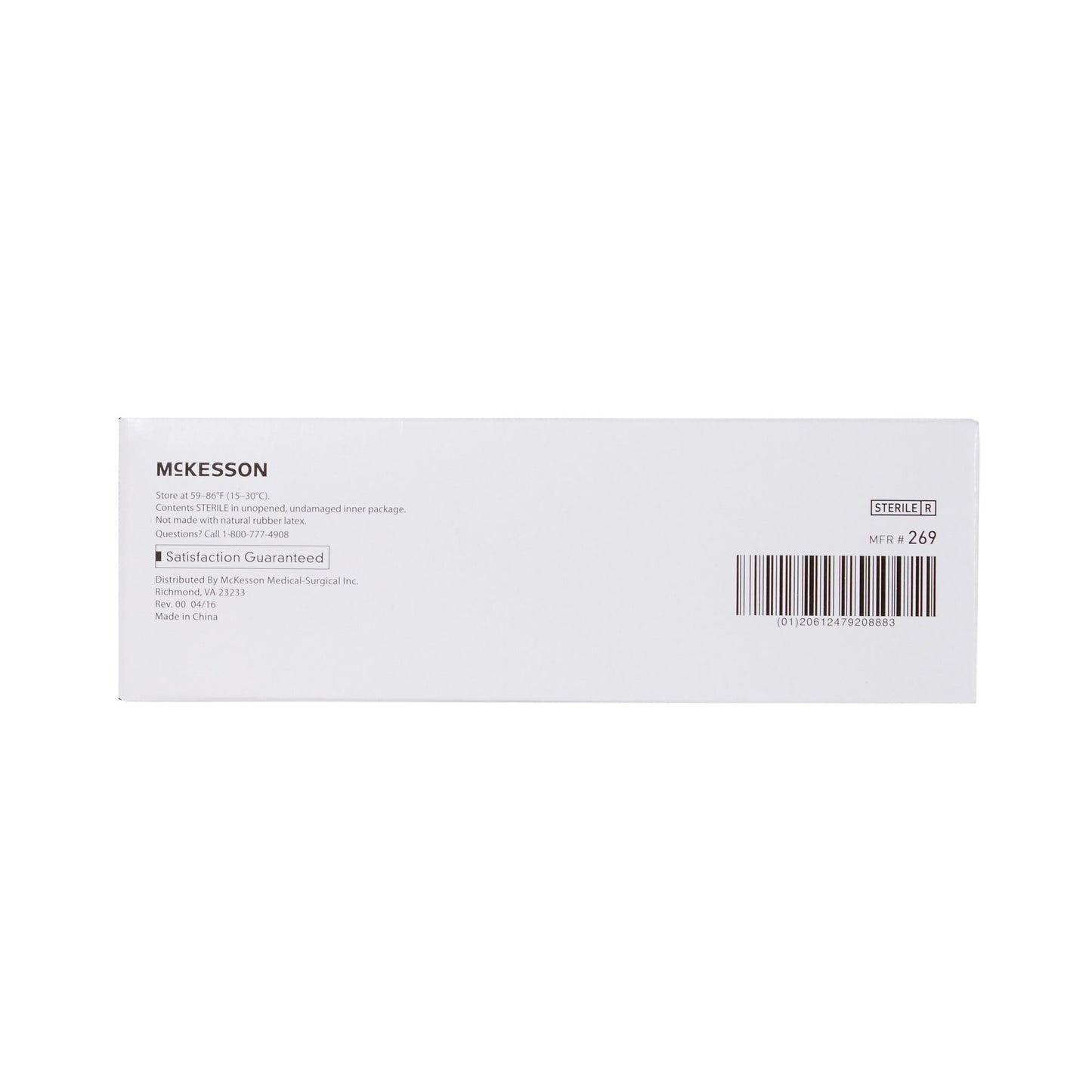 Antiseptic Skin Towelette McKesson Individual Packet Unscented 100 Count