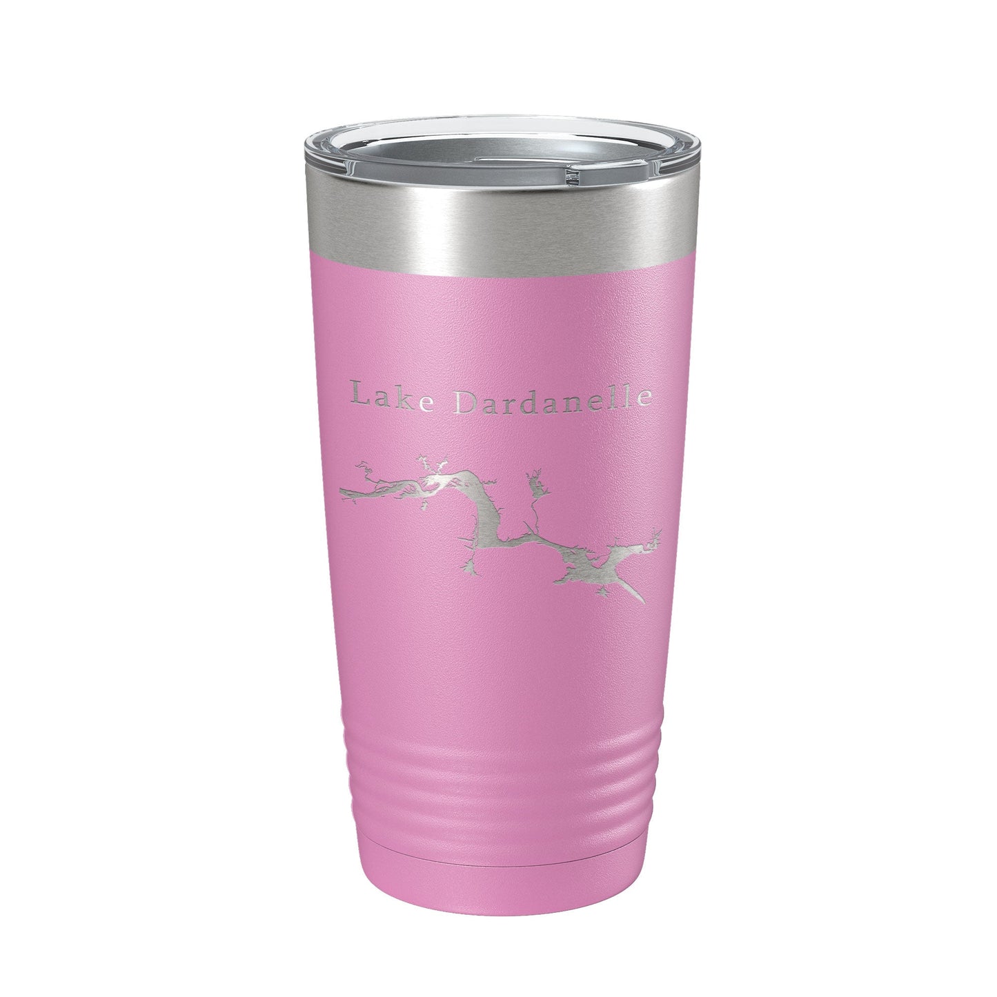 Lake Dardanelle Map Tumbler Travel Mug Insulated Laser Engraved Coffee Cup Arkansas 20 oz-14