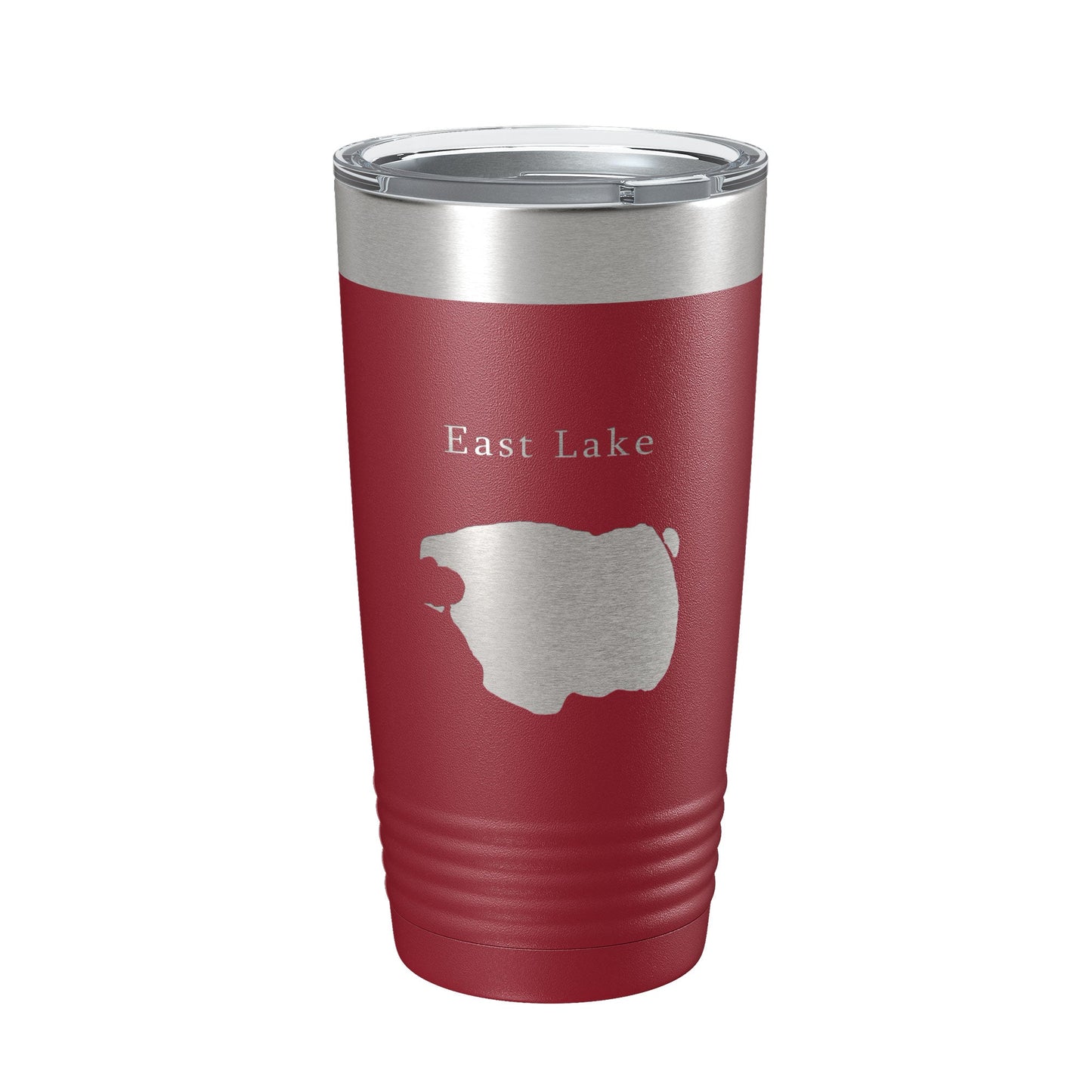 East Lake Map Tumbler Travel Mug Insulated Laser Engraved Coffee Cup Oregon 20 oz-18