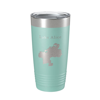 Lake Alice Map Tumbler Travel Mug Insulated Laser Engraved Coffee Cup Florida 20 oz-12