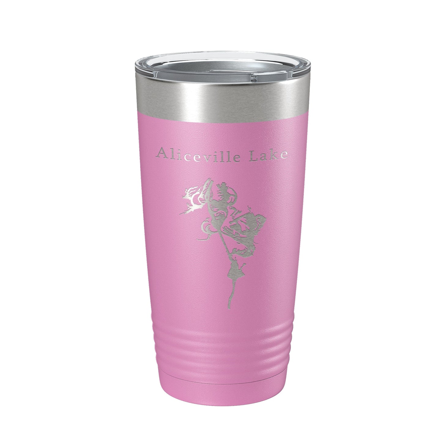 Aliceville Lake Map Tumbler Travel Mug Insulated Laser Engraved Coffee Cup Alabama Mississippi 20 oz-14