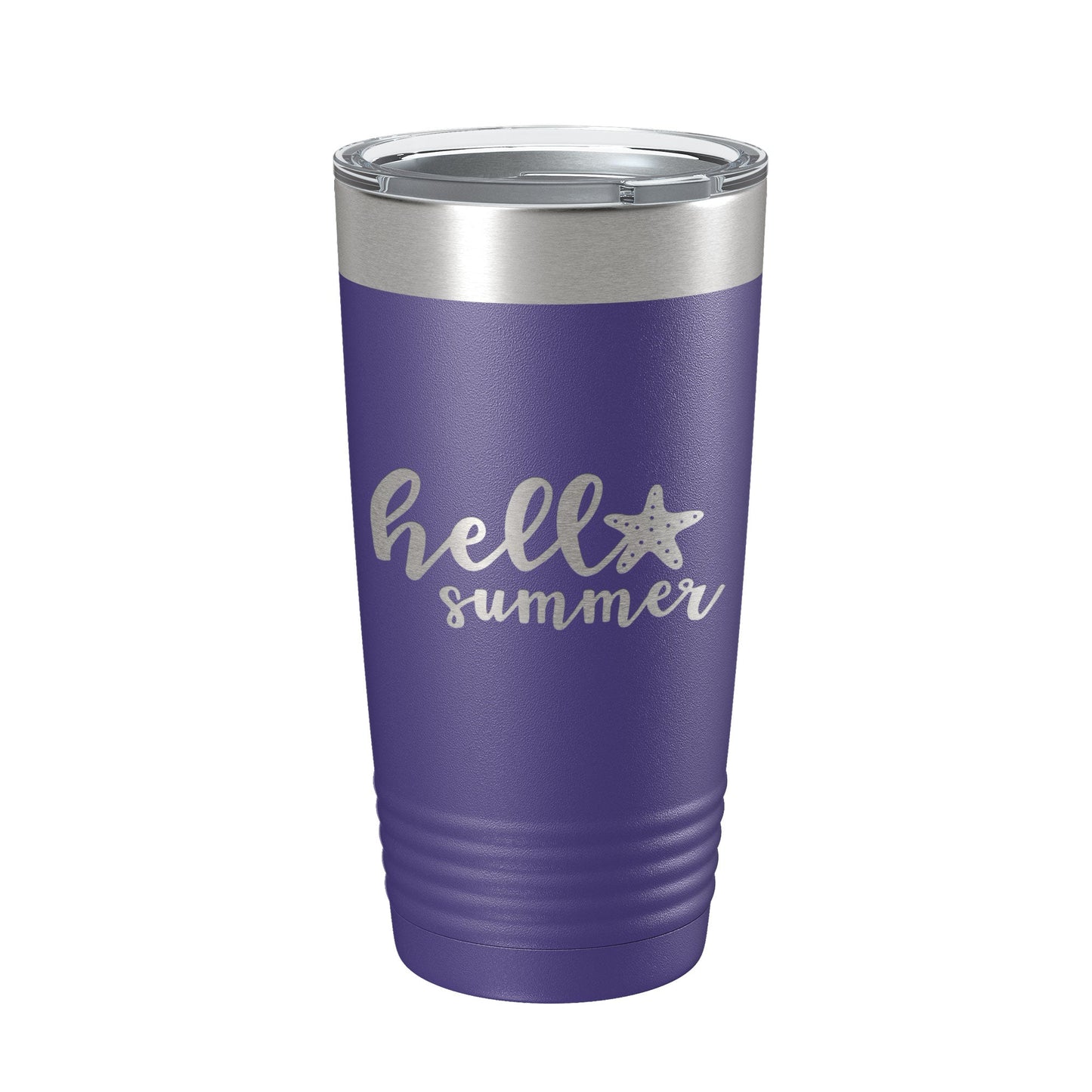 Hello Summer Tumbler Travel Mug Insulated Laser Engraved Coffee Cup 20 oz-15