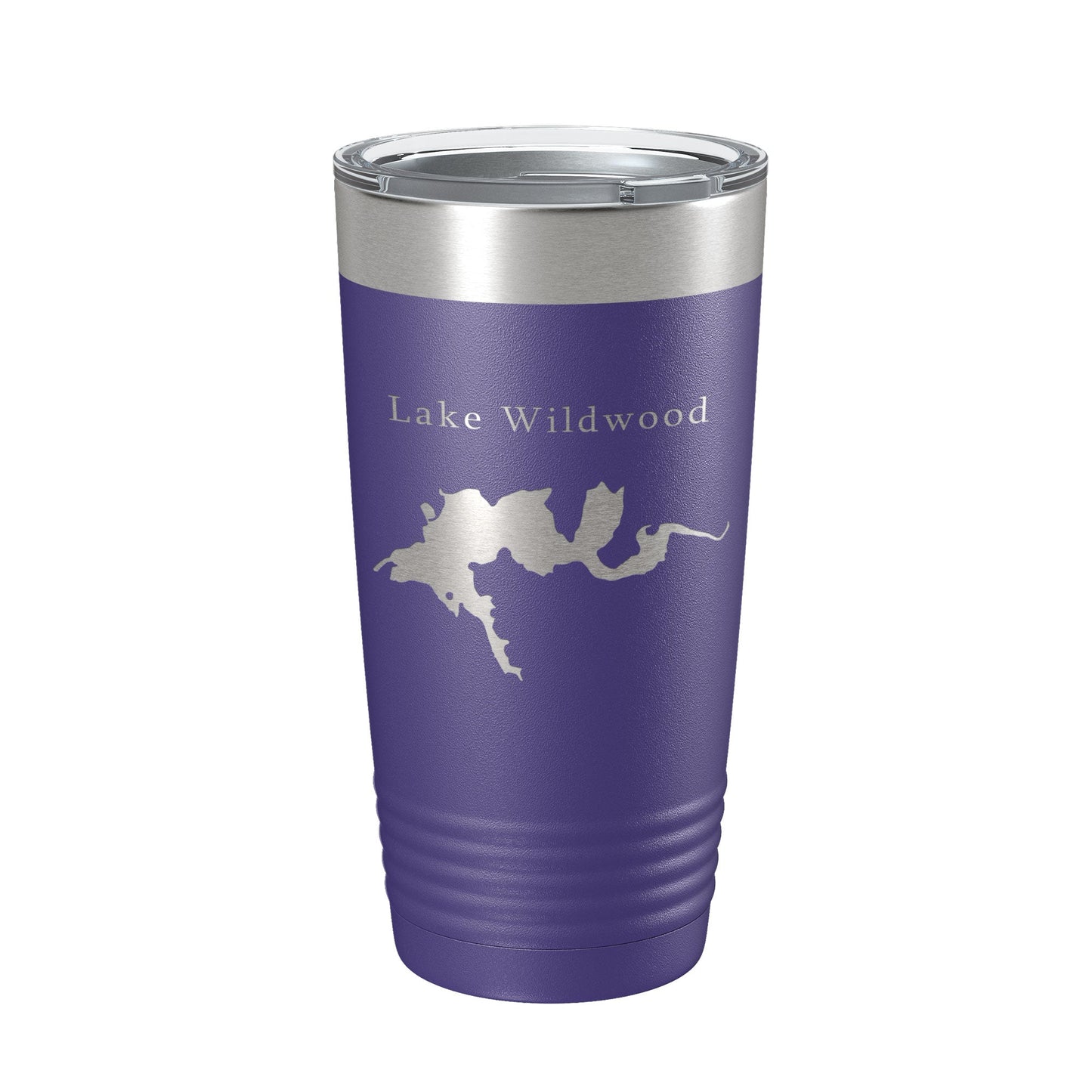 Lake Wildwood Map Tumbler Travel Mug Insulated Laser Engraved Coffee Cup California 20 oz-15