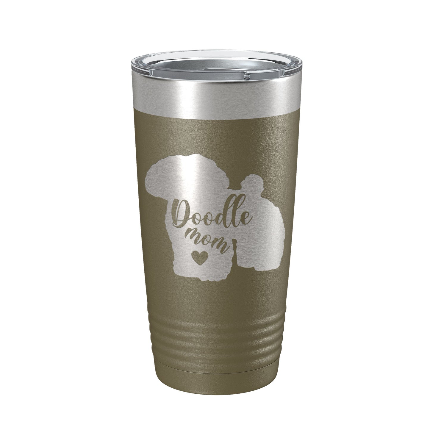 Doodle Mom Tumbler Dog Travel Mug Gift Insulated Laser Engraved Coffee Cup 20 oz-21