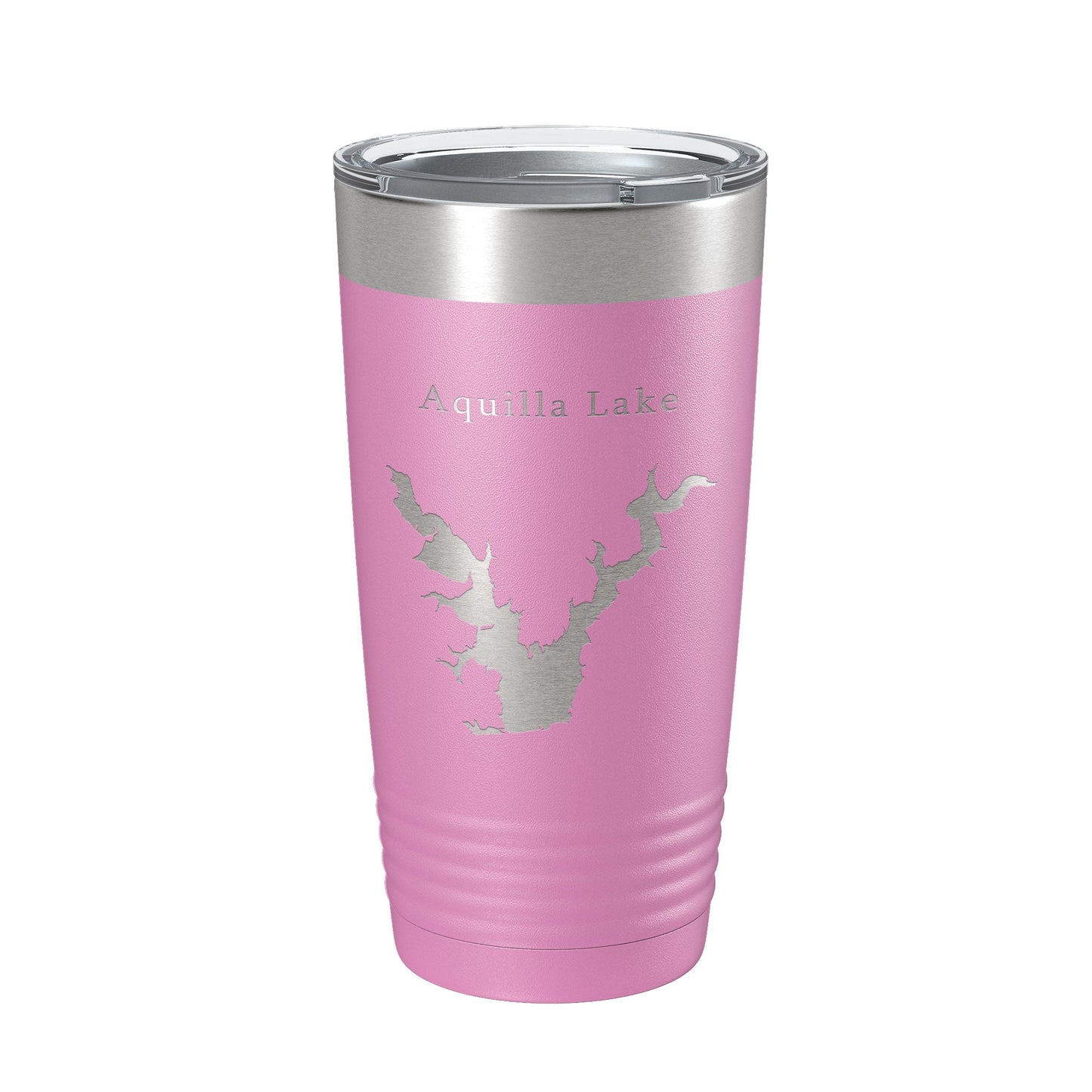 Aquilla Lake Map Tumbler Travel Mug Insulated Laser Engraved Coffee Cup Texas 20 oz-14