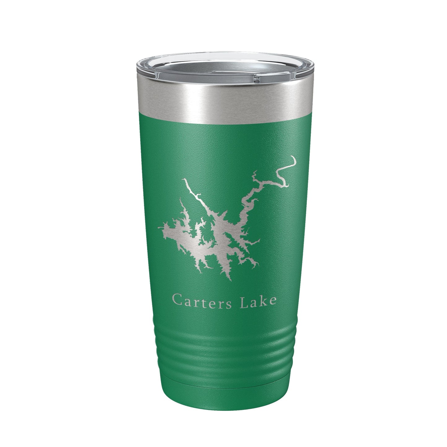 Carters Lake Map Tumbler Travel Mug Insulated Laser Engraved Coffee Cup Georgia 20 oz-9