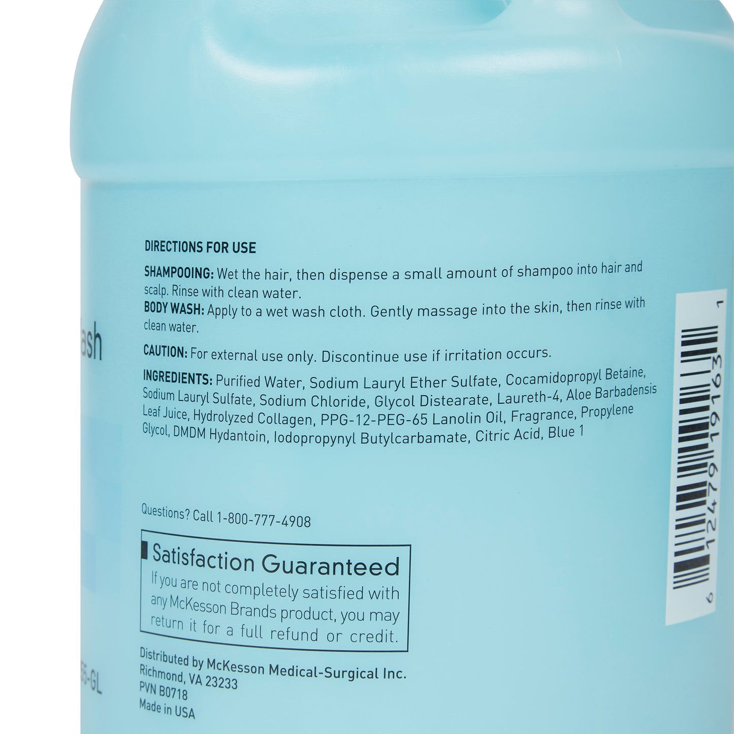 Shampoo and Body Wash McKesson 1 gal. Jug Summer Rain Scent