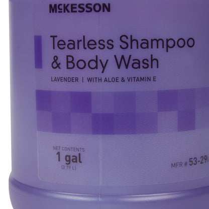 Tearless Shampoo and Body Wash McKesson 1 gal. Jug Lavender Scent