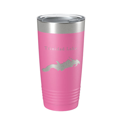 Trinidad Lake Map Tumbler Travel Mug Insulated Laser Engraved Coffee Cup Colorado 20 oz-11