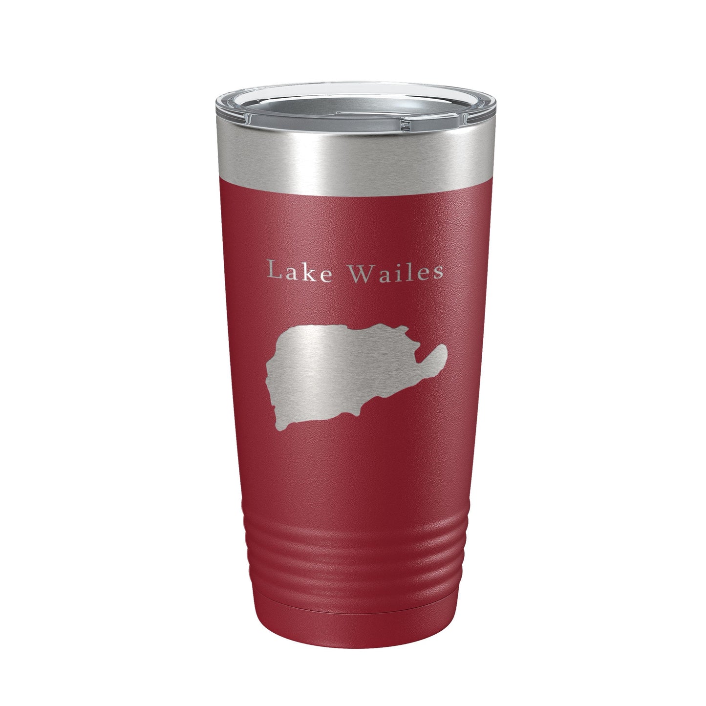 Lake Wailes Wales Map Tumbler Travel Mug Insulated Laser Engraved Coffee Cup Florida 20 oz-18