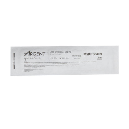 LEEP/LLETZ Electrode McKesson Argent™ Tungsten Wire Sterile 20 X 10 mm Loop Tip Disposable