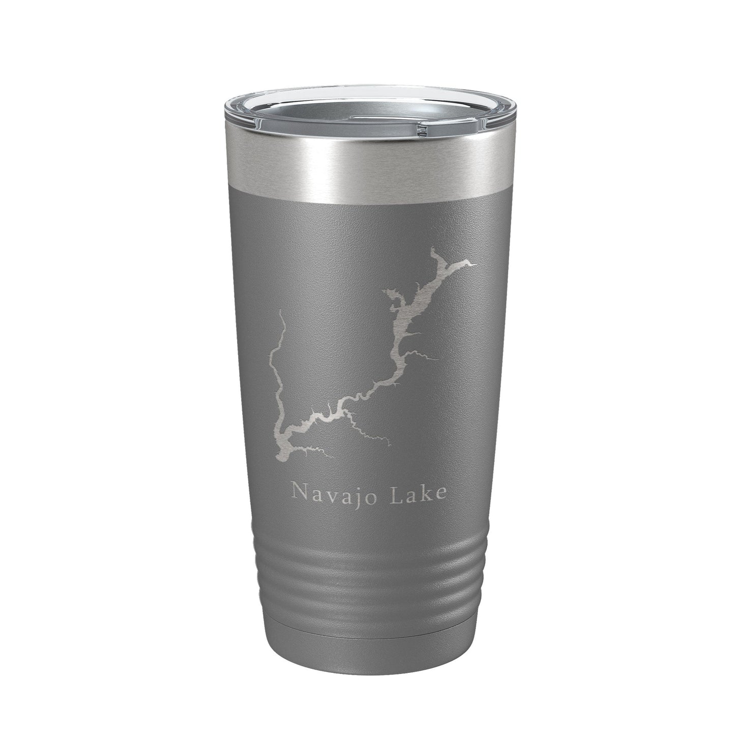 Navajo Lake Map Tumbler Travel Mug Insulated Laser Engraved Coffee Cup New Mexico Colorado 20 oz-16