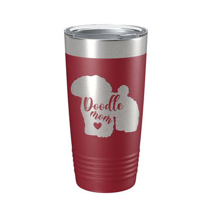 Doodle Mom Tumbler Dog Travel Mug Gift Insulated Laser Engraved Coffee Cup 20 oz-18