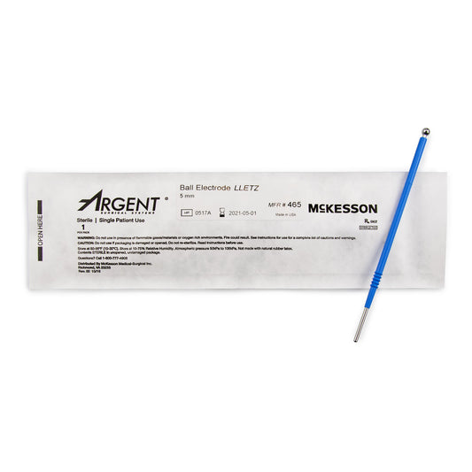LEEP/LLETZ Electrode McKesson Argent™ Tungsten Sterile 5 mm Diameter Ball Tip Disposable