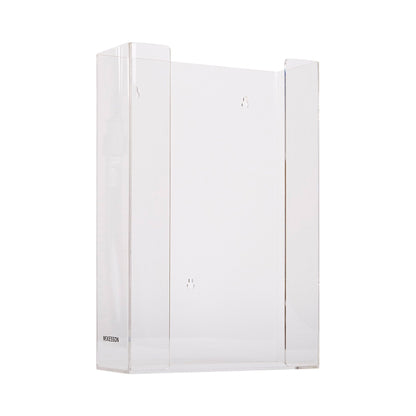 Glove Box Holder McKesson Horizontal Mounted 3-Box Capacity Clear 4-1/4 X 11 X 16 Inch Plastic