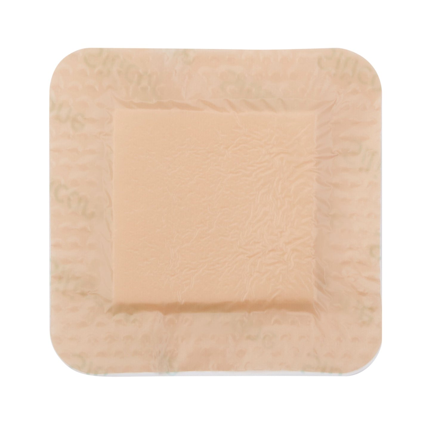 Foam Dressing McKesson 3 X 3 Inch With Border Film Backing Silicone Gel Adhesive Square Sterile