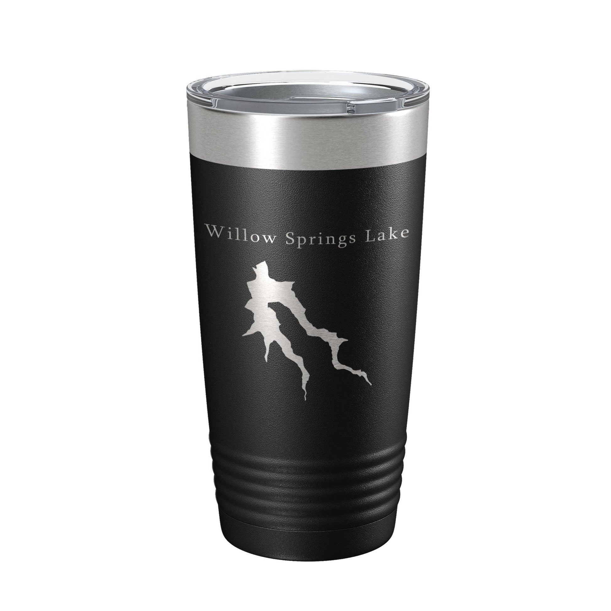 Willow Springs Lake Map Tumbler Travel Mug Insulated Laser Engraved Coffee Cup Arizona 20 oz-5