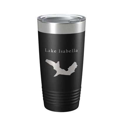 Lake Isabella Map Tumbler Travel Mug Insulated Laser Engraved Coffee Cup Hot Springs Village Arkansas 20 oz-5