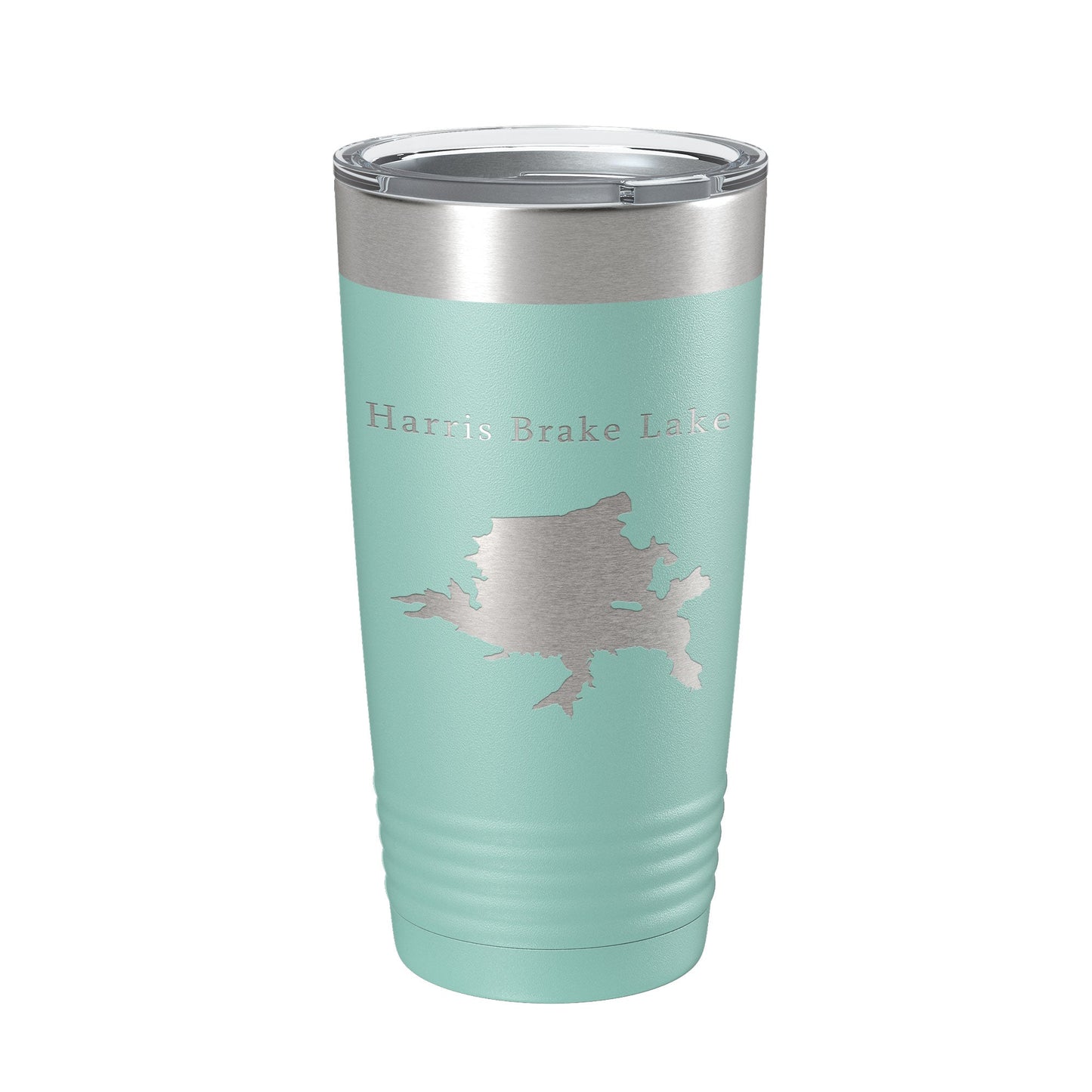 Harris Brake Lake Map Tumbler Travel Mug Insulated Laser Engraved Coffee Cup Arkansas 20 oz-12