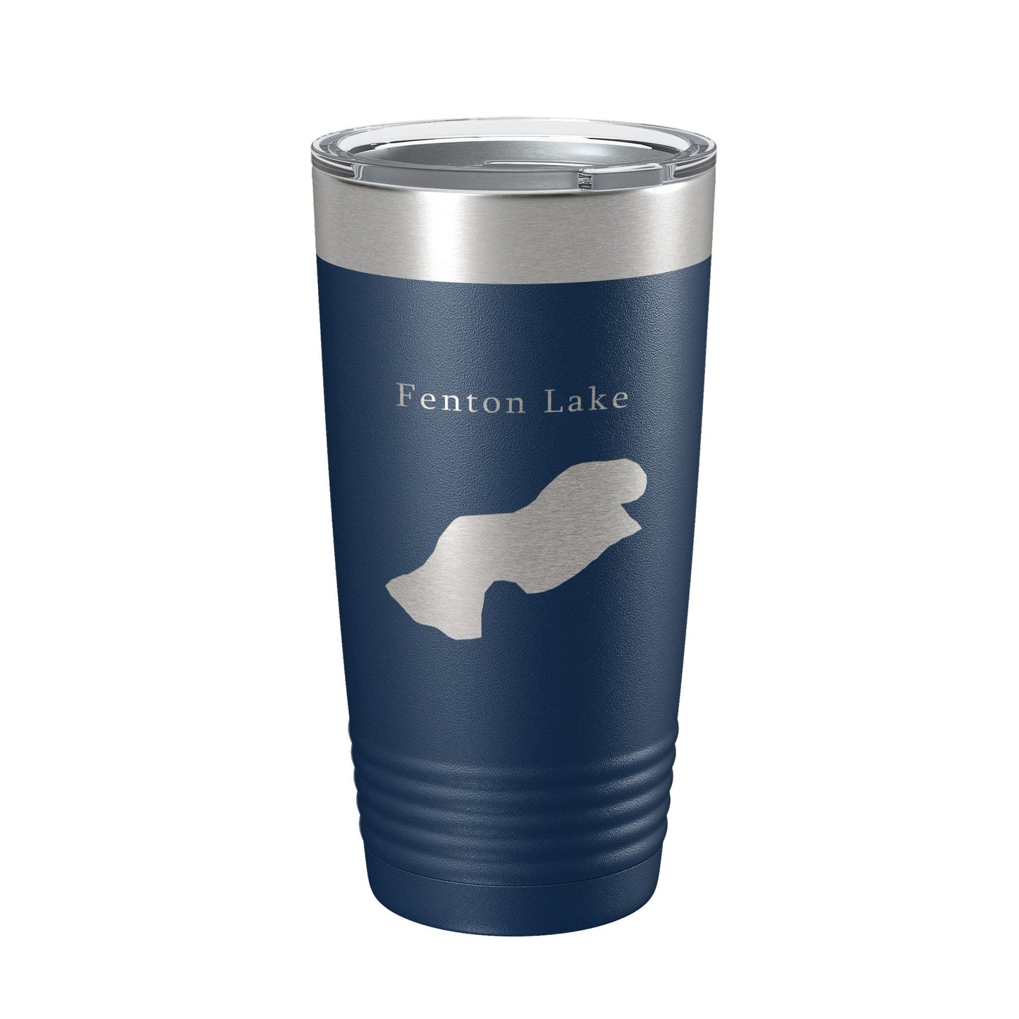 Fenton Lake Map Tumbler Travel Mug Insulated Laser Engraved Coffee Cup New Mexico 20 oz-2