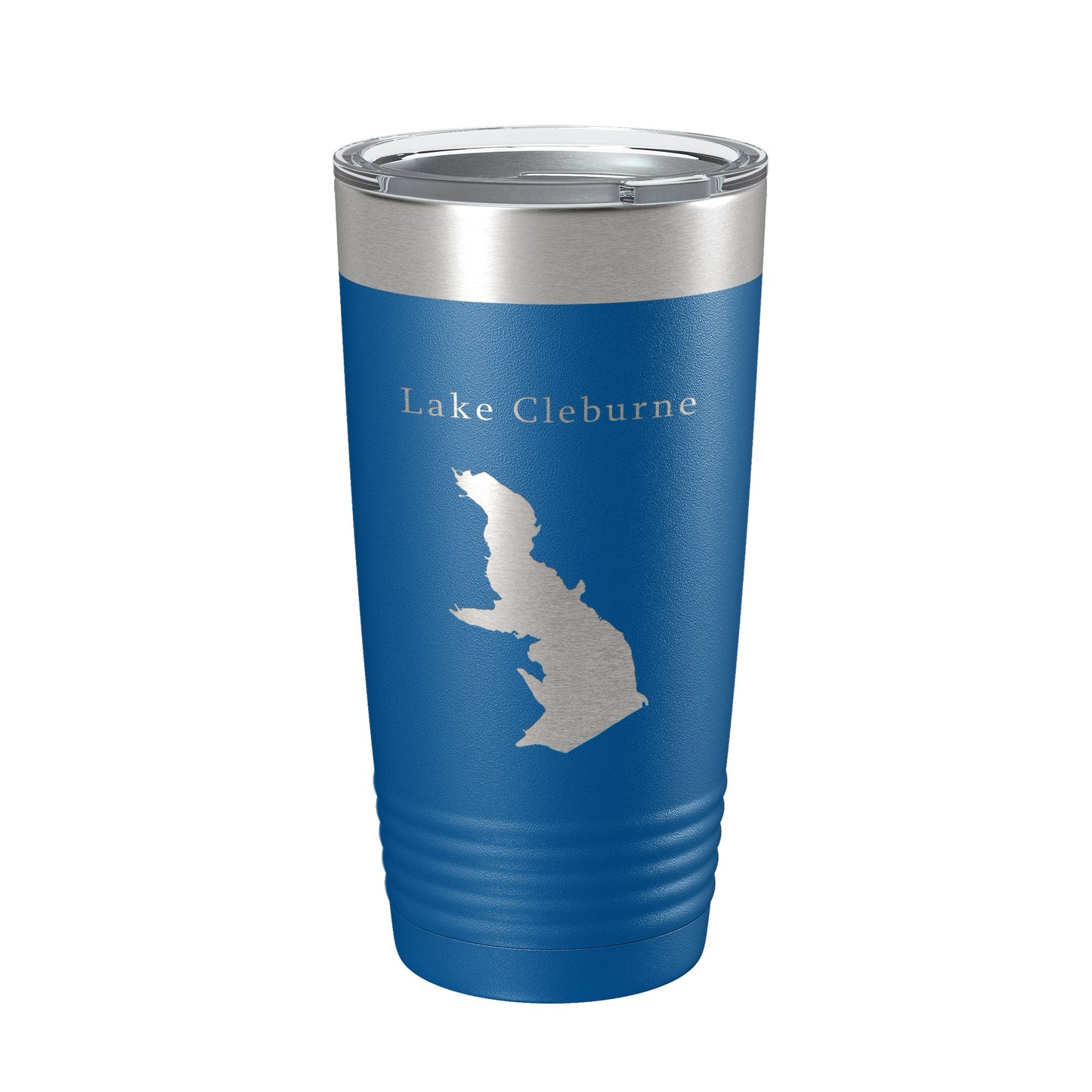 Lake Pat Cleburne Map Tumbler Travel Mug Insulated Laser Engraved Coffee Cup Texas 20 oz-6